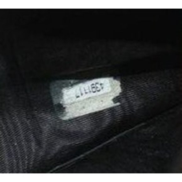 Authentic Chanel Wallet Long Black Caviar Skin Leather GG Vintage On Sale - Picture 10 of 11